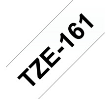 PTOUCH Band, laminiert schwarz/klar PT-3600 36 mm, TZe-161