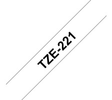 PTOUCH Ruban, lamin noir/blanc PT-1280VP 9 mm, TZe-221