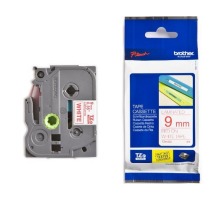PTOUCH Ruban, lamin rouge/blanc PT-1280VP 9 mm, TZe-222