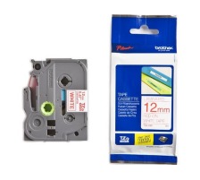 PTOUCH Ruban, lamin rouge/blanc PT-1280VP 12 mm, TZe-232