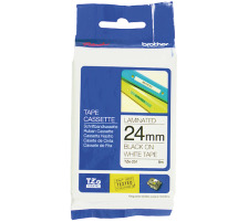 PTOUCH Ruban, lamin noir/blanc PT-2450DX 24 mm, TZe-251