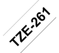 PTOUCH Ruban, lamin noir/blanc PT-3600 36 mm, TZe-261