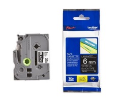 PTOUCH Ruban, lamin blanc/noir PT-1280VP 6 mm, TZe-315