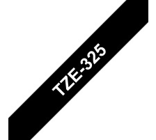PTOUCH Ruban, lamin blanc/noir PT-1280VP 9 mm, TZe-325