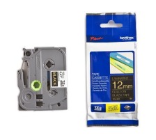 PTOUCH Ruban, lamin or/noir PT-1280VP 12 mm, TZe-334