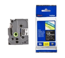 PTOUCH Ruban, lamin blanc/noir PT-2450DX 18 mm, TZe-345