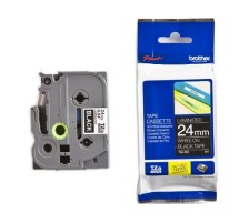 PTOUCH Ruban, lamin blanc/noir PT-2450DX 24 mm, TZe-355
