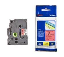 PTOUCH Ruban, lamin noir/rouge PT-1280VP 12 mm, TZe-431