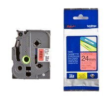 PTOUCH Ruban, lamin noir/rouge PT-2450DX 24 mm, TZe-451