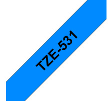 PTOUCH Band, laminiert schwarz/blau PT-1280VP 12 mm, TZe-531