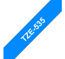 PTOUCH Ruban, lamin blanc/bleu PT-1280VP 12 mm, TZe-535