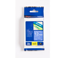 PTOUCH Ruban, lamin blanc/bleu PT-1280VP 12 mm, TZe-535