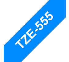 PTOUCH Ruban, lamin blanc/bleu PT-2450DX 24 mm, TZe-555