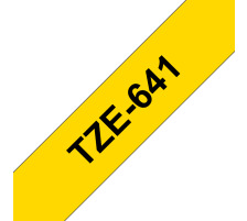 PTOUCH Ruban, lamin noir/jaune PT-2450DX 18 mm, TZe-641