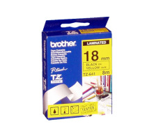 PTOUCH Ruban, lamin noir/jaune PT-2450DX 18 mm, TZe-641