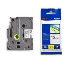 PTOUCH Ruban, lamin noir/transp.mat PT-300 12 mm, TZe-M31
