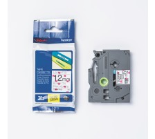 PTOUCH Ruban, lamin noir/rose PT-DV600VP 12 mm, TZe-MPPH3