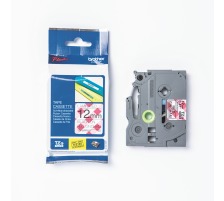 PTOUCH Ruban, lamin noir/rouge PT-DV600VP 12 mm, TZe-MPRG3