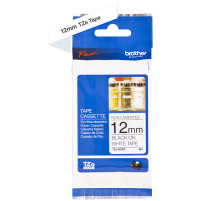 PTOUCH Ruban, non lamin noir/blanc PT-300 12 mm, TZe-N231