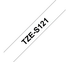 PTOUCH Ruban, strong/adh. noir/trans. PT-300 9 mm, TZe-S121