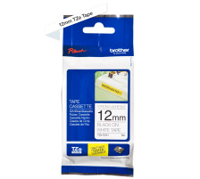 PTOUCH Ruban, strong/adh. noir/blanc PT-300 12 mm, TZe-S231