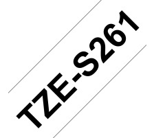 PTOUCH Ruban, strong/adh. noir/blanc PT-300 36 mm, TZe-S261