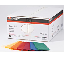 QUALITY Serviettes Brunch bordeaux 1000 pcs., 992679