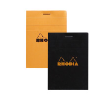 RHODIA Dot Pad orange 85x120mm cadre 80 feuilles, 12558
