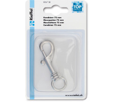 RIEFFEL Karabiner vernickelt, 8067SB