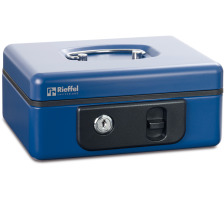 RIEFFEL Caisse DeLuxe 3 23x18,5x8cm bleu, DELUXE3BL