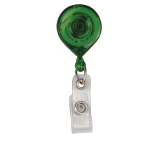 RIEFFEL Badgehalter grn, KB MBID