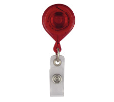 RIEFFEL Badgehalter rot, KB MBID