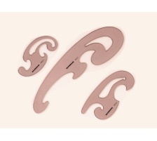 RUMOLD Pistolet  dessin 3 pcs., 8103