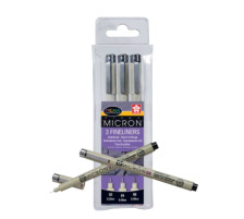 SAKURA Pigma Micron Set 0,3/0,4/0,5mm, POXSDK3
