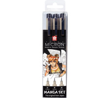 SAKURA Manga Pigma Micron Set 3 pcs., POXSDKMAN
