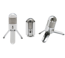 SAMSON Meteor USB Microphone chrome Studio Condenser Micro, SAMTR