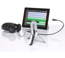 SAMSON Meteor USB Microphone chrome Studio Condenser Micro, SAMTR