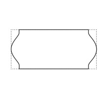 FAVORIT Etiketten 26x12mm weiss, perm. 1500 Stck., 700300003