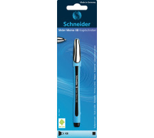 SCHNEIDER Stylo  bill. Memo 1.4mm noir Blister, 75021