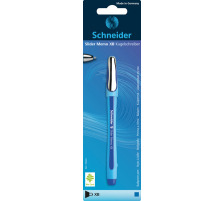 SCHNEIDER Stylo  bill. Memo 1.4mm bleu Blister, 75023