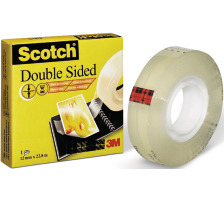 SCOTCH Tape 665 12mmx23m double-face, 6651223K