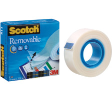 SCOTCH Tape 811 19mmx33m invisible, dtachable, 8111933K