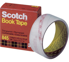 SCOTCH Buchklebeband 38mmx13,7m transparent, 845/3813
