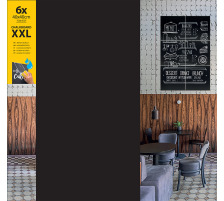 SECURIT Tableau Craie XXL 6 pcs. 40x40x0.2cm, FB-XXL
