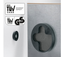 SIGEL Glass Aimantboard Natural-Wood 910x460x15mm, GL258