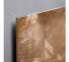 SIGEL Glass Aimantboard bronze 910x460x15mm, GL267