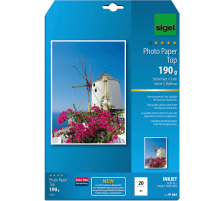 SIGEL InkJet Photo Paper A4 190g,matt, blanc 20 feuilles, IP684