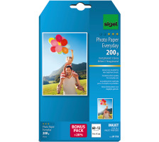SIGEL InkJet Photo Everyday 10x15cm 200g glossy 72 feuilles, IP719