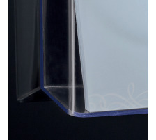 SIGEL Prsentoir mural A4 transparent,330x172x55mm, LH118
