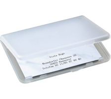 SIGEL Etui cartes de visite 89x57mm transparent pour 25 cartes, VA140